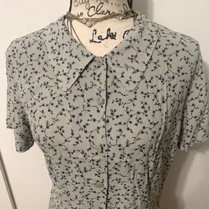 Vintage Y2K Gap skirt and blouse set